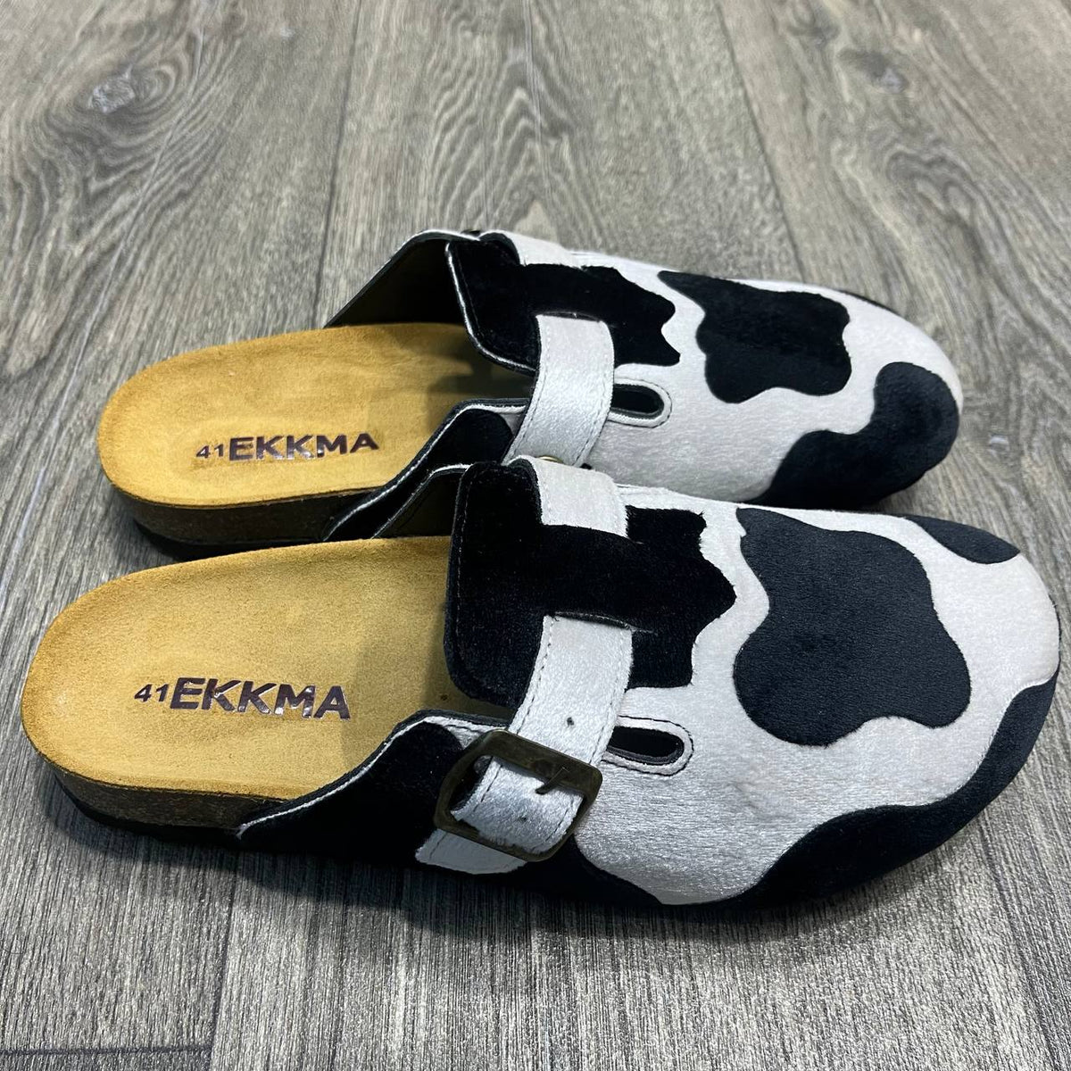 Cow Pattern Clog
